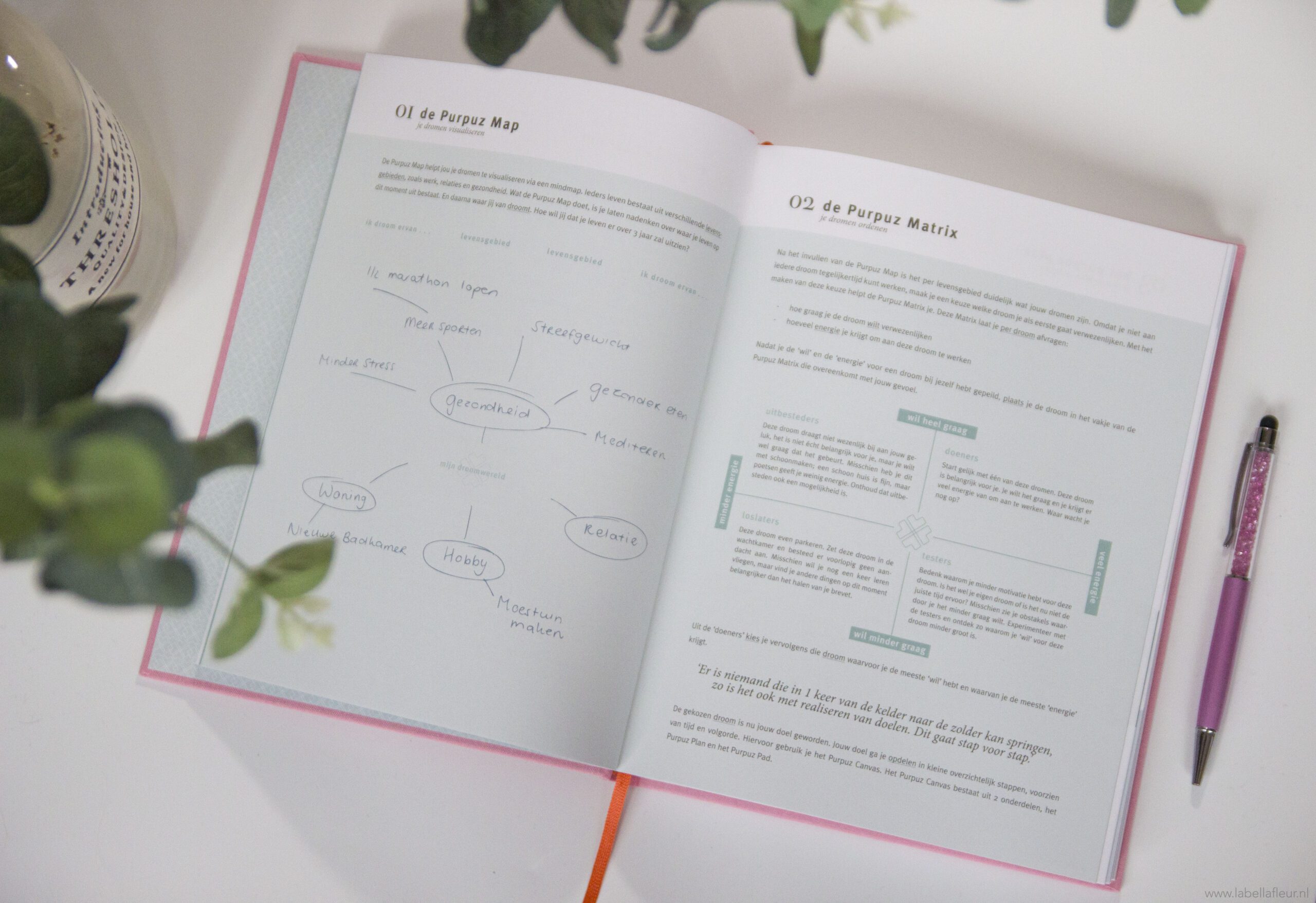 Purpuz planner 2019, clén verkleij, planner, agenda