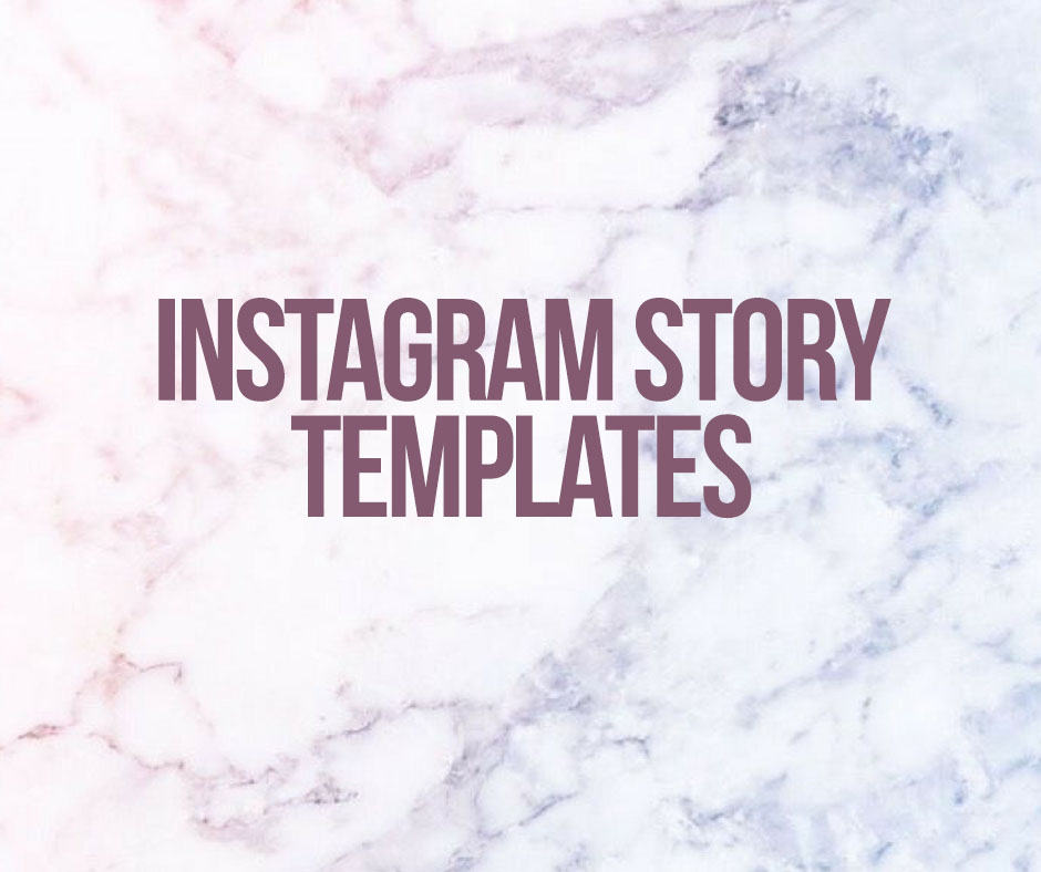 Instagram stories, templates, bookstagram