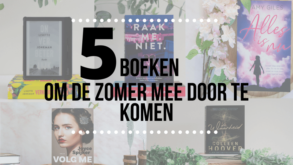 5 boeken zomer