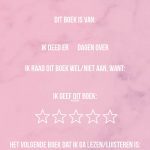 freebie quick recensie story template