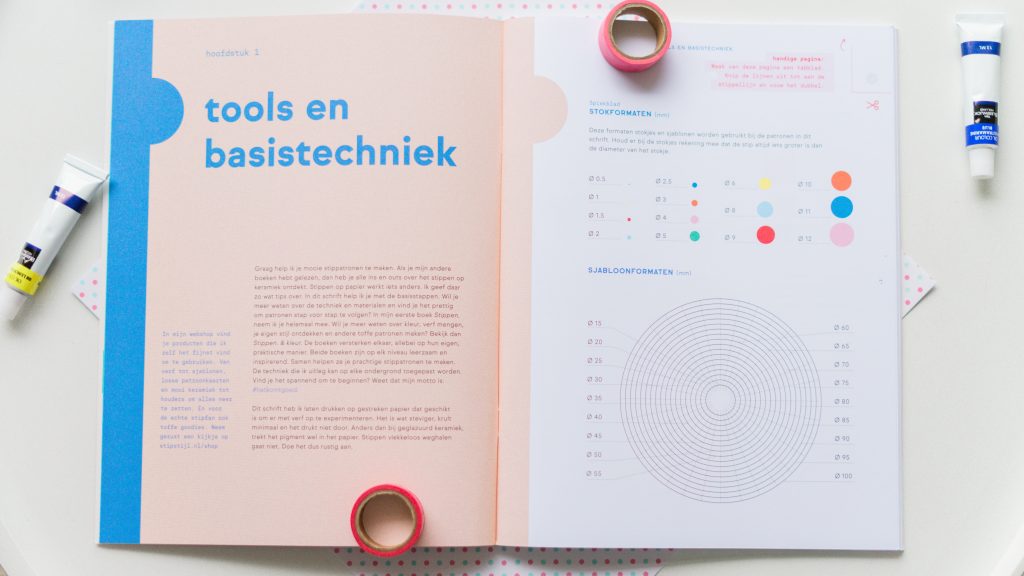 stippen d.i.y inspiratieschrift nienke van der zwan